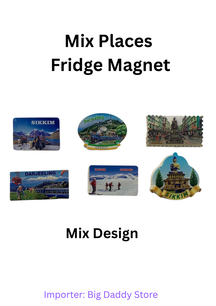 Mix Places fridge magnet mix design pack of 10 (eff price 38)