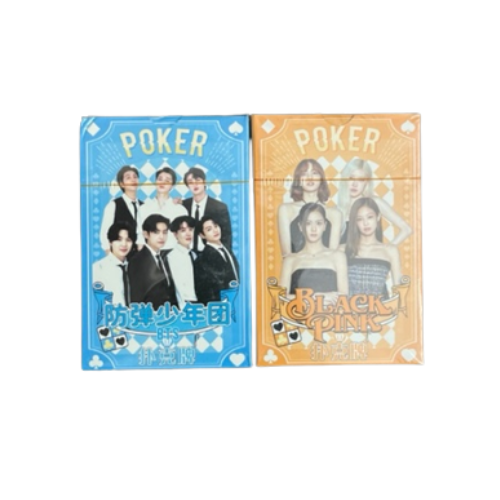 Bts / Blackpink  Poker card Game set of 6 (unit price 58)