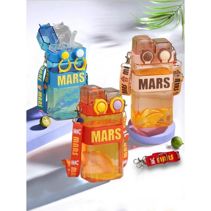 Double sipper cool water bottle