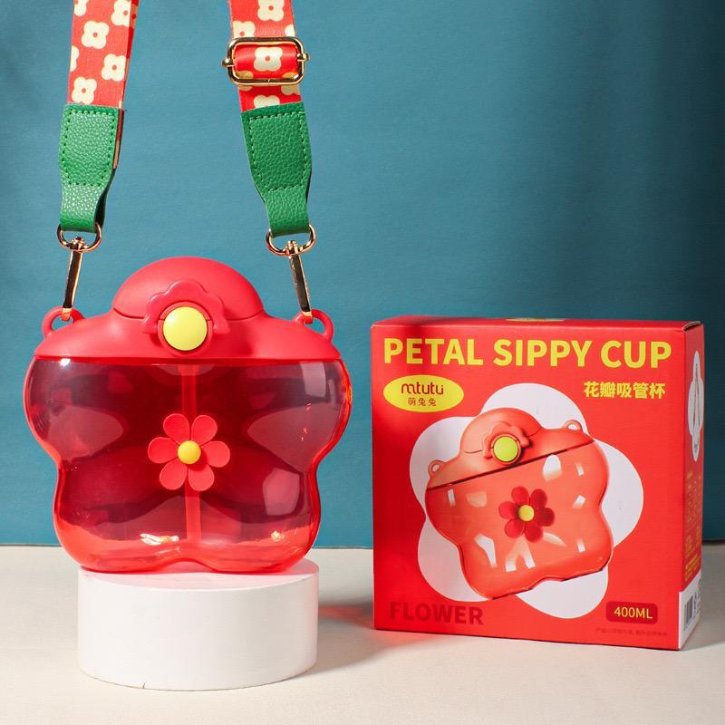 Butterfly shape water bottle 450ml  ( Food grade plastic )