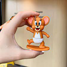 3pcs - Jurry on skateboard Rubber keychain (eff price 35)