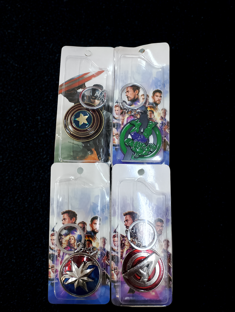 Superhero 2 rotating mix keychain Pack of 5 (eff price 48)