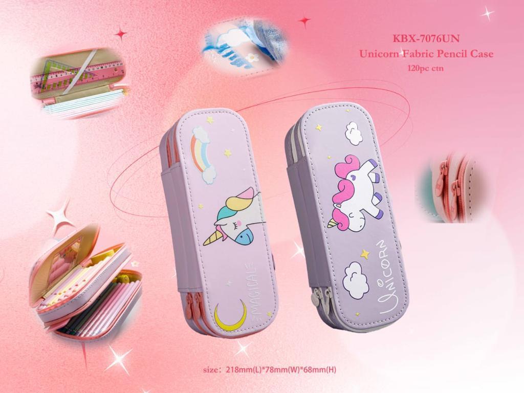 Unicorn Double decker pencil pouch