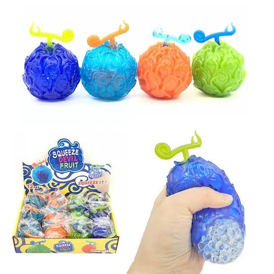 Devil Fruit Squishy Toy - Set of 6 Net price 80