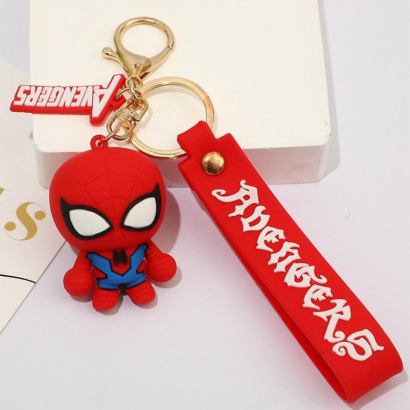 3pcs  Happy Spidy heavy Rubber keychain (eff price 35)