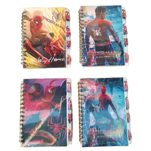 2pc - 3d Spidy Diary (unit price 145)