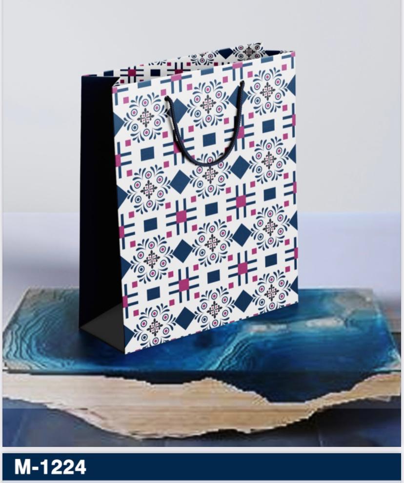 Medium size printed gift bags ( Pack of 12 )
