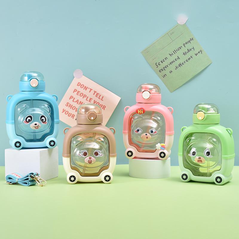 Bear Shape plastic  Kids water bottle