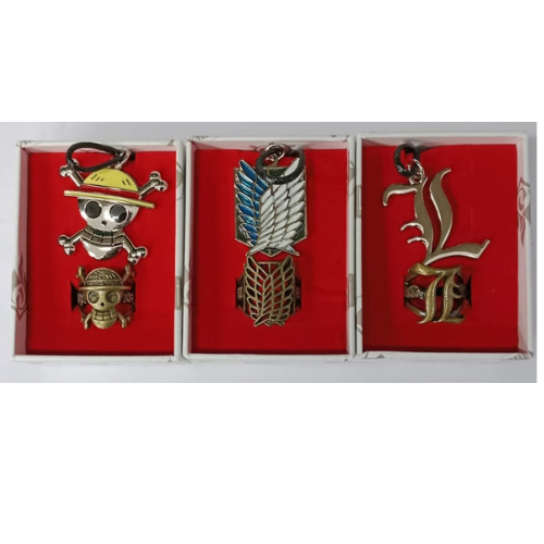 ANIME RING AND PENDENT SET (RANDOM)