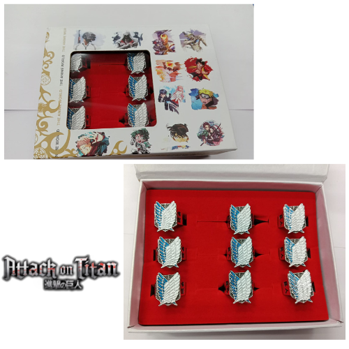 Attack on Tittan Ring set