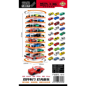 48pcs - 1:36 Alloy Cars with stand net price 275