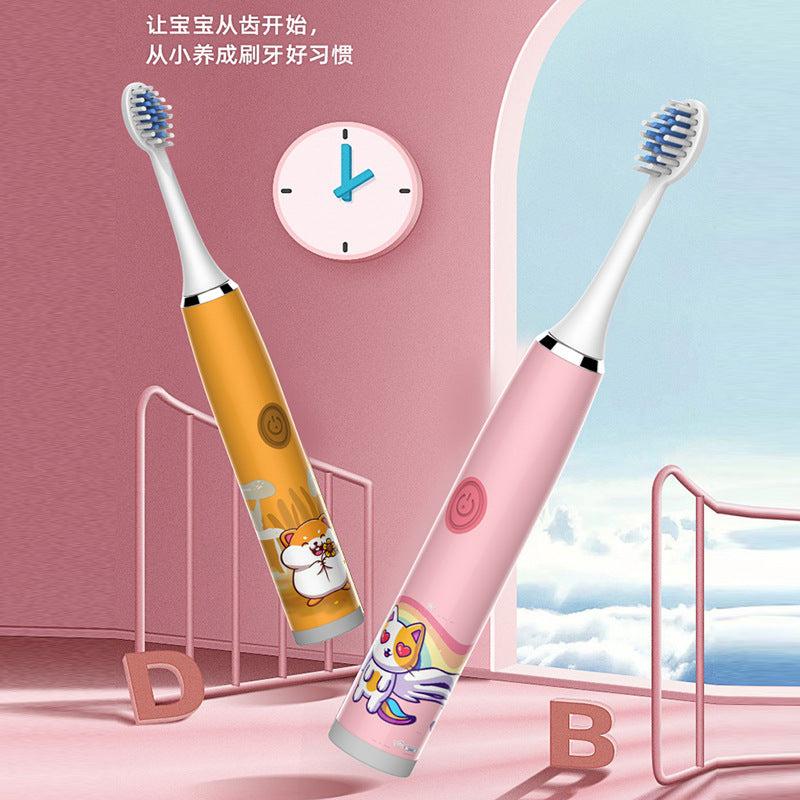 Kids Electric toothbrush with 3 heads
