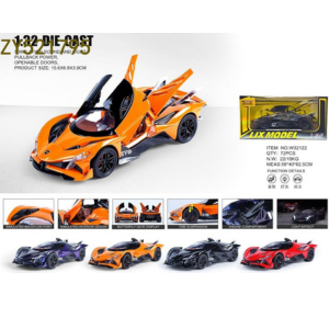 1:32 scale Apollo Project EVO diecast alloy sports car model