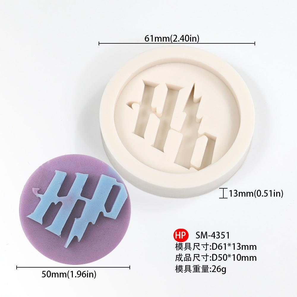 hp magic boy choclate mould  hp logo