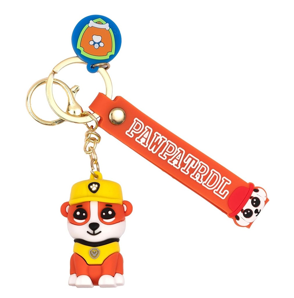 Paw petrol Rubber Keychain Pack of 3 (eff price 35)