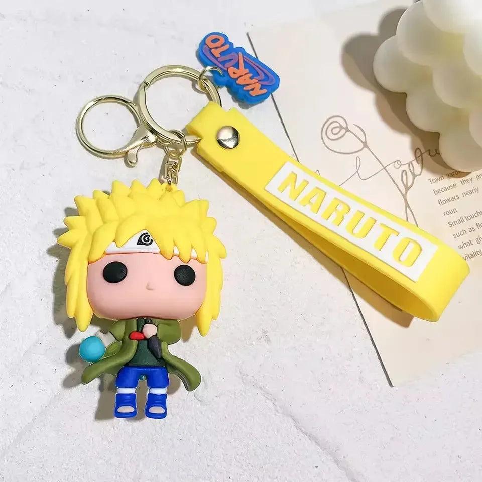 Minato Rubber Keychain Pack of 3 (eff price 35)