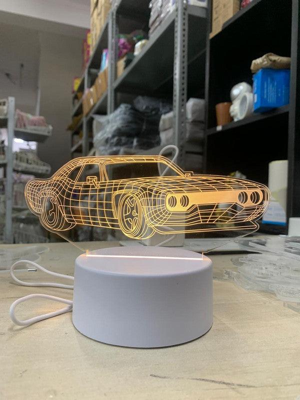 Set of 2 Retro Car 3d Lamp Net price 120