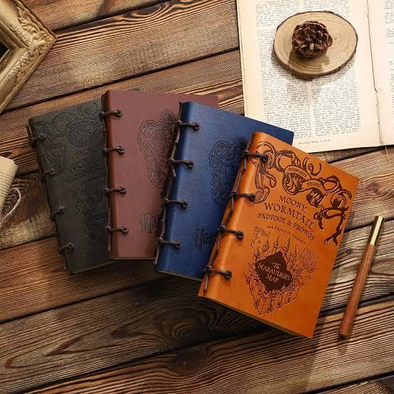 Hp magic boy diary brown cover
