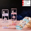 Kuromi spinning water timer showpeice