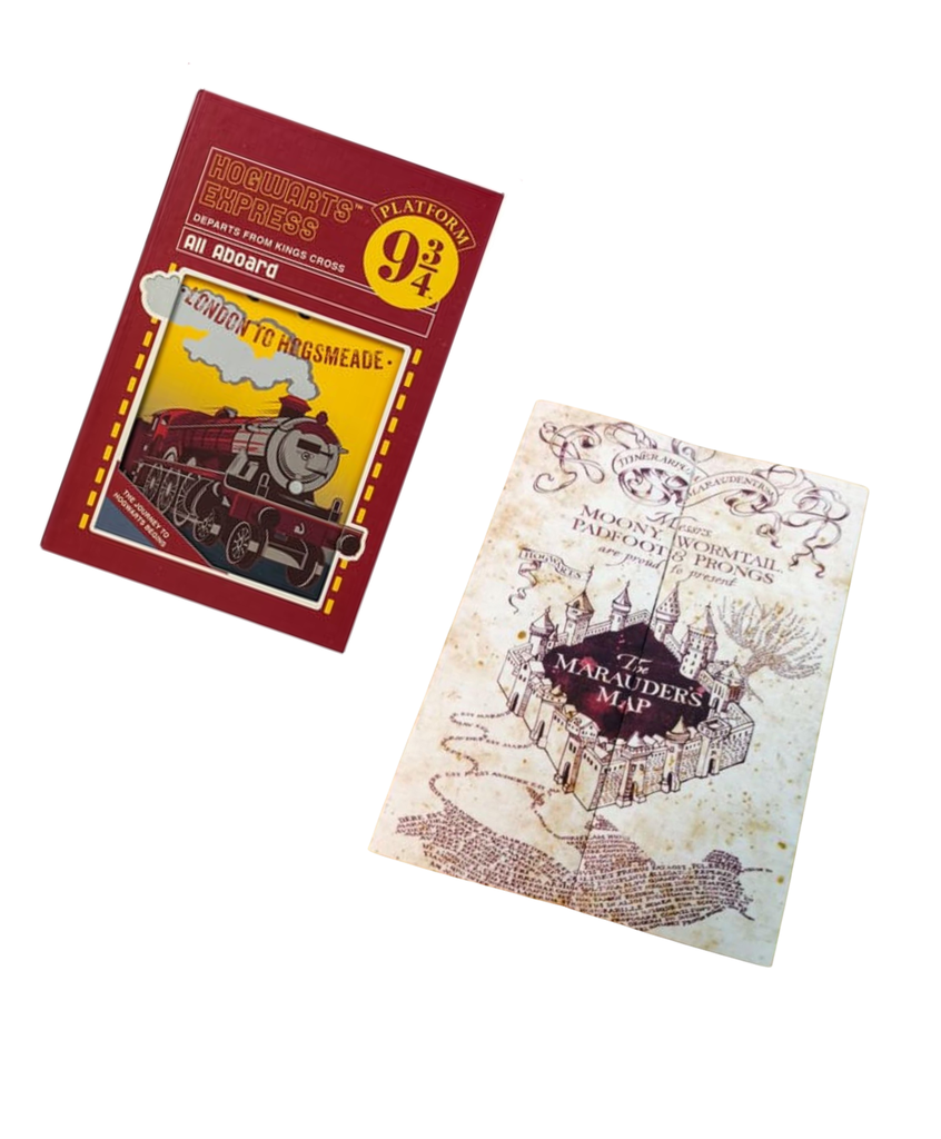 1 Pc - HP magic boy train or map design Photo Diary