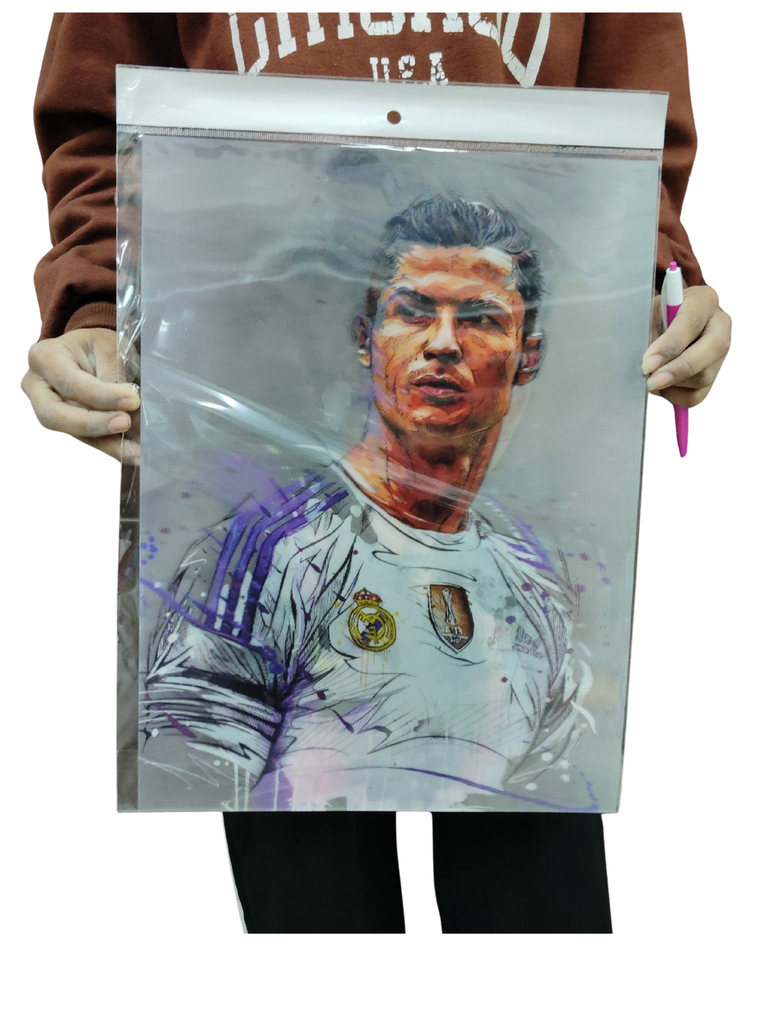 Ronaldo 3d poster pack of 2 ( eff price 90)