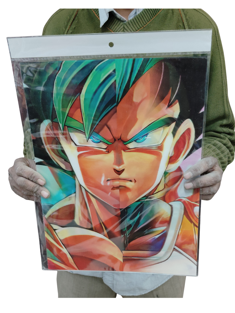 Green Vegeta 3d poster pack of 2 ( eff price 90)