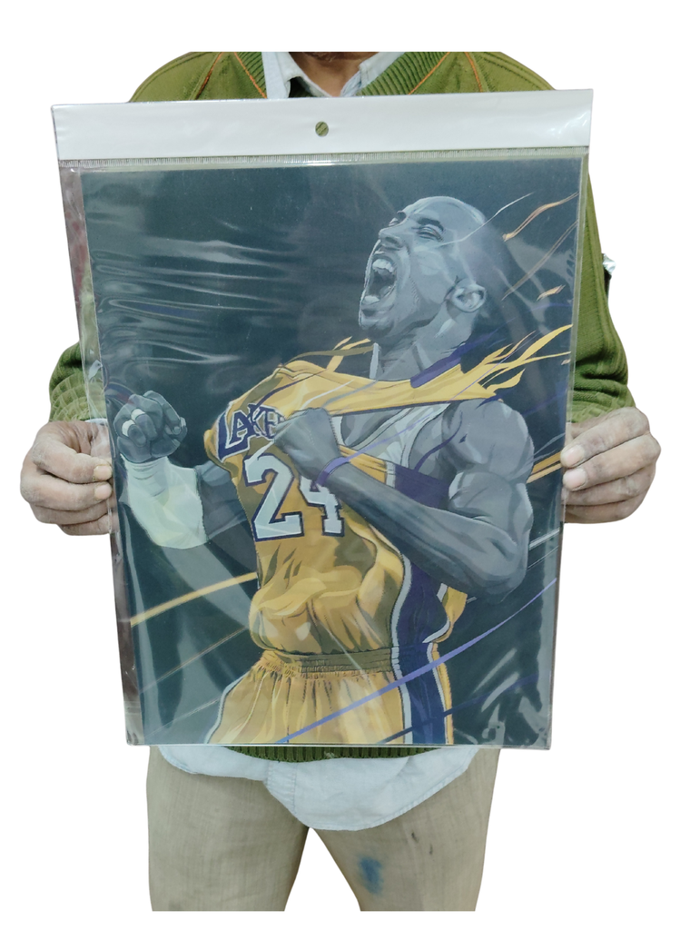Lakers basketball 3d poster pack of 2 ( eff price 90)