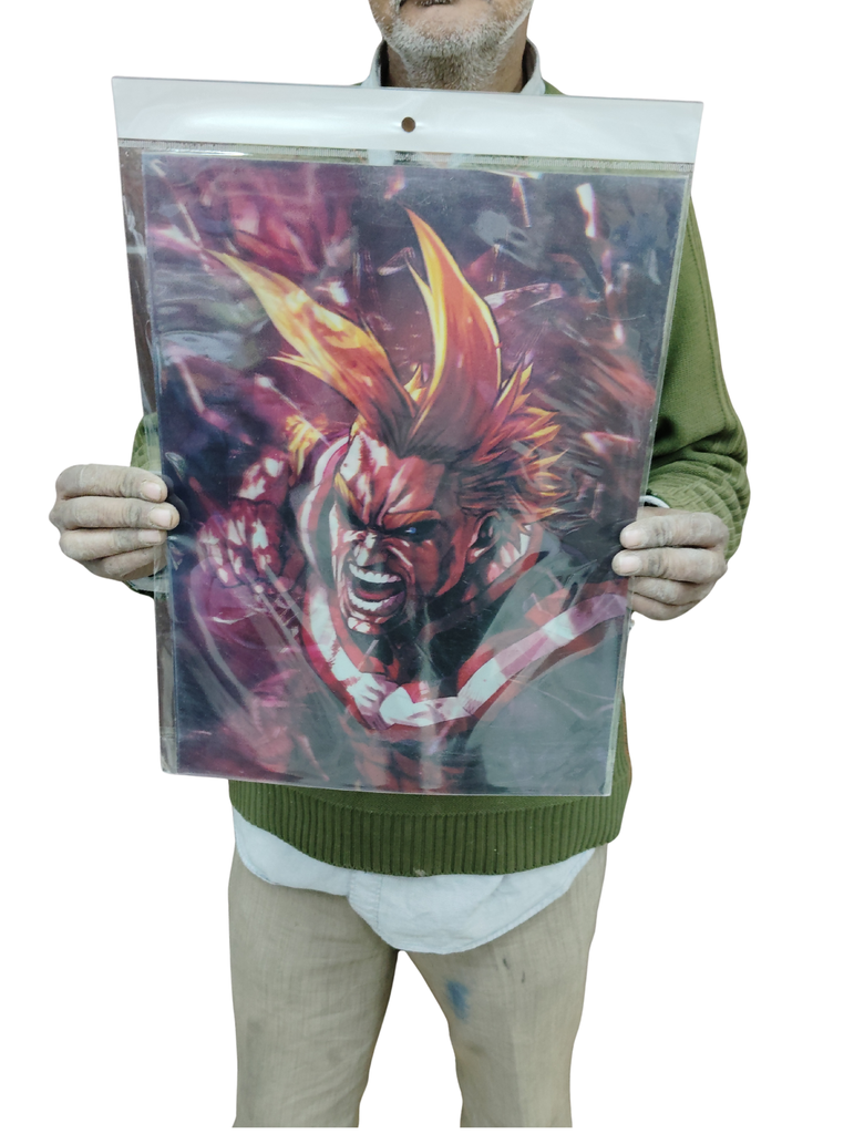 Baku my hero academia 3d poster pack of 2 ( eff price 90)