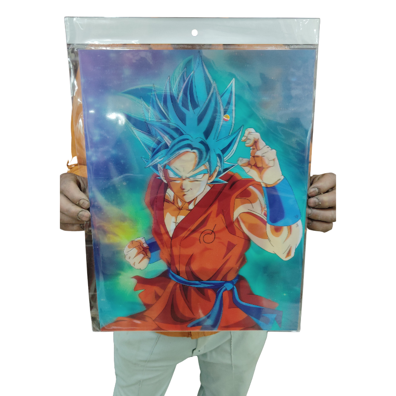 Blue Vegeta 3d poster pack of 2 ( eff price 90)