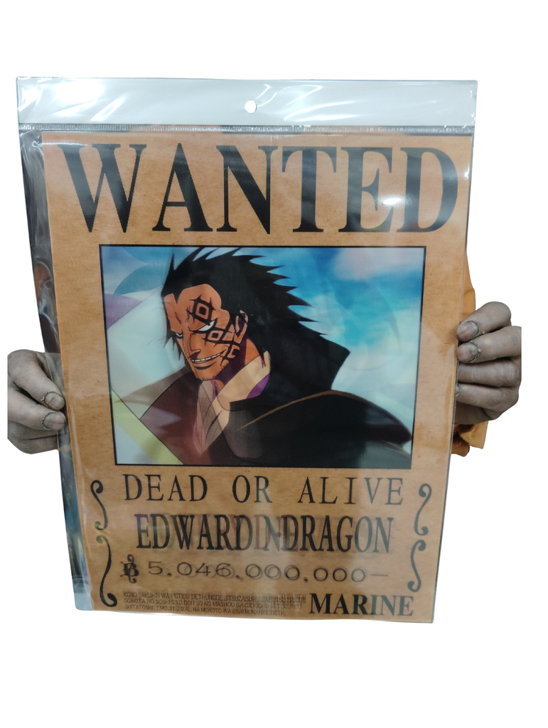 Wanted shanks 3d poster pack of 2 ( eff price 90)