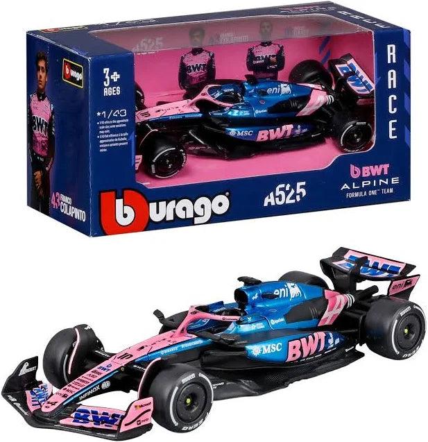 Bburago F1 BWT Alpine F1 Team A525 2025 Pierre Gasly 1/43 Scale