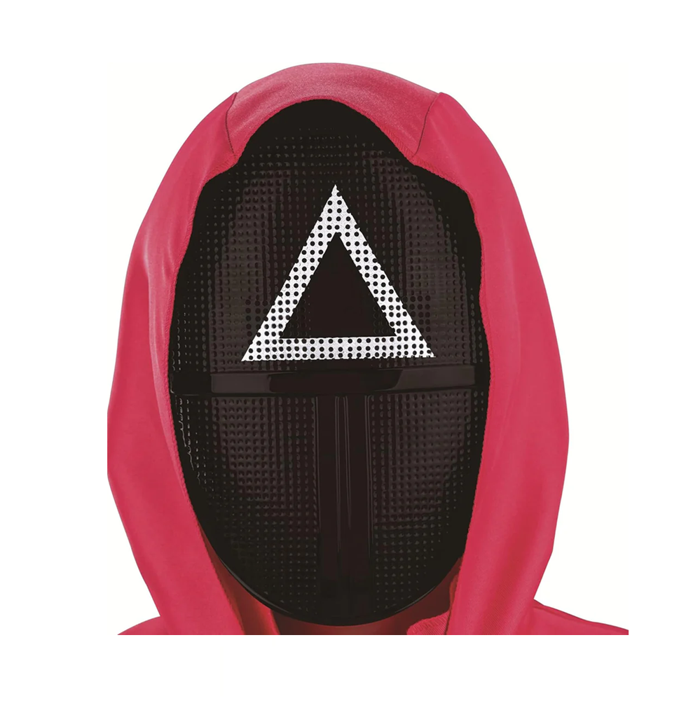 10 pcs - Triangle Squid Game Mask (plastic) Unit Price 30