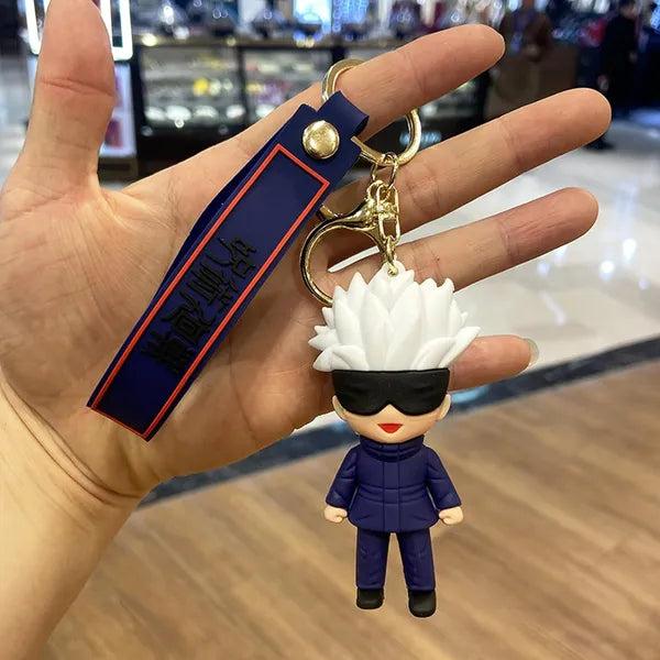 Satoru Gojo Rubber Keychain pack of 3 (eff price 35)
