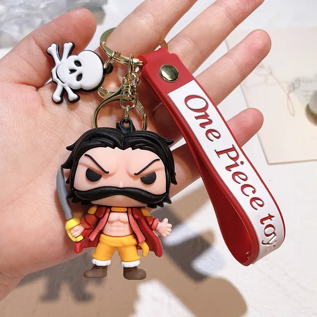 New One Piece Mucchad Rubber Keychain Pack of 3 (eff price 35)