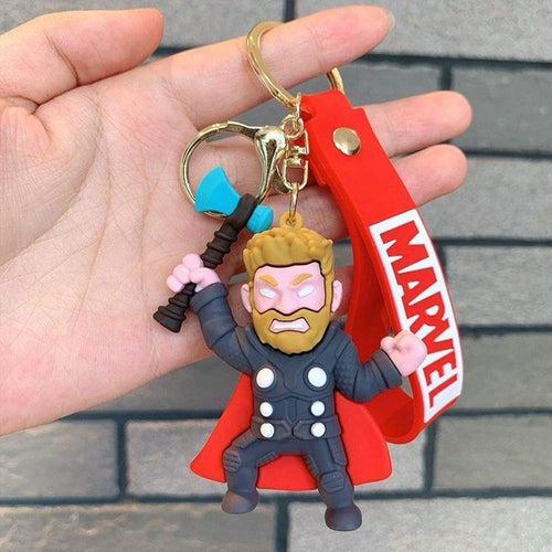 Thor with Beard rubber keychain pack of 3 (eff price 35)