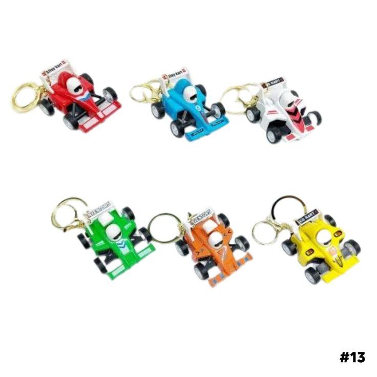 12 pcs -   F1 car keychain Net price 66