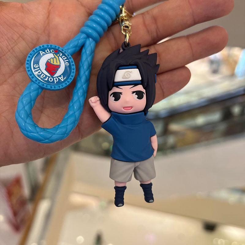 Sasuke Rubber keychain pack of 3 (eff price 35)