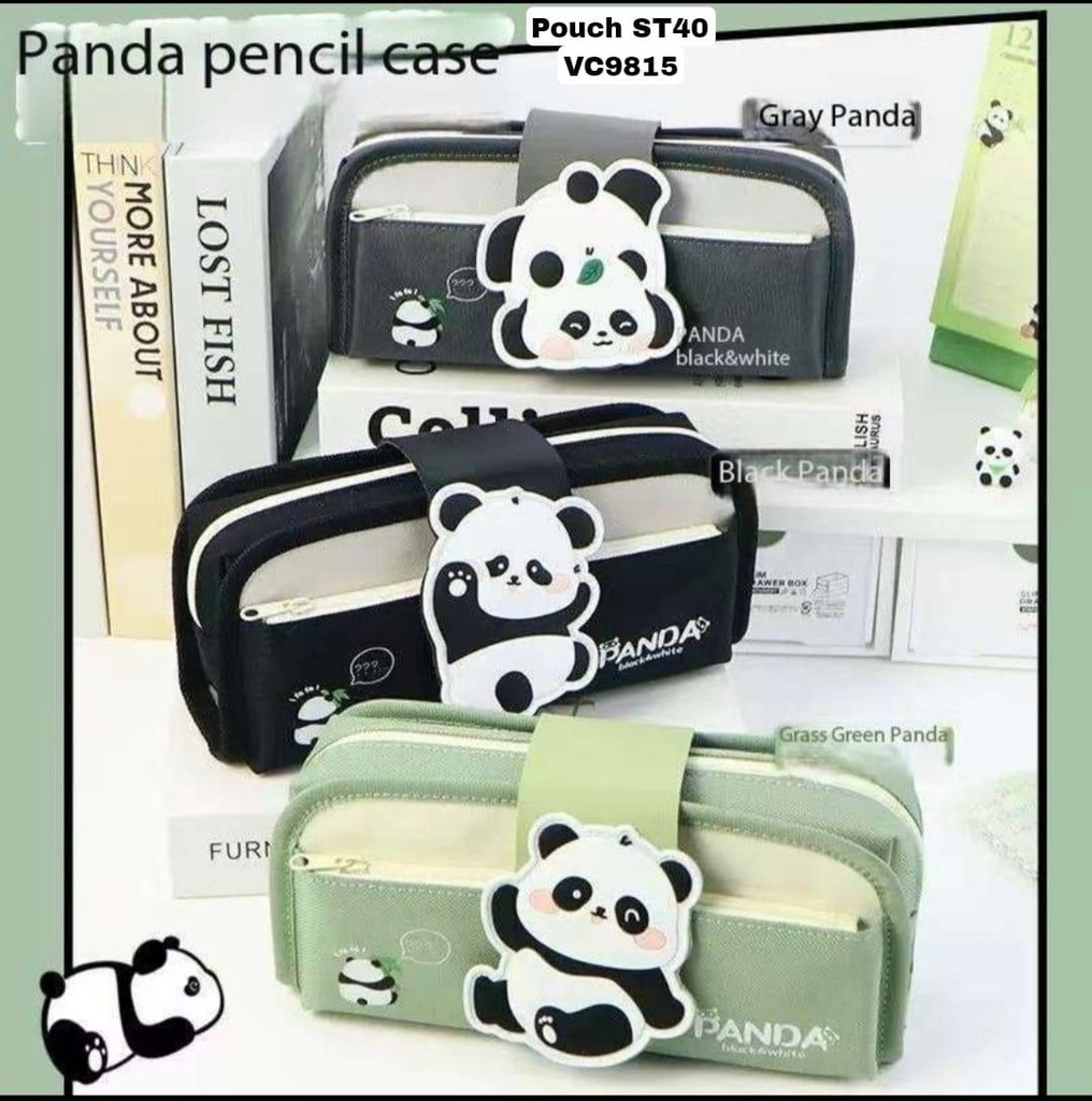 New Panda Pencil Kit (Mix Colour) Pack of 2 (eff price 180)