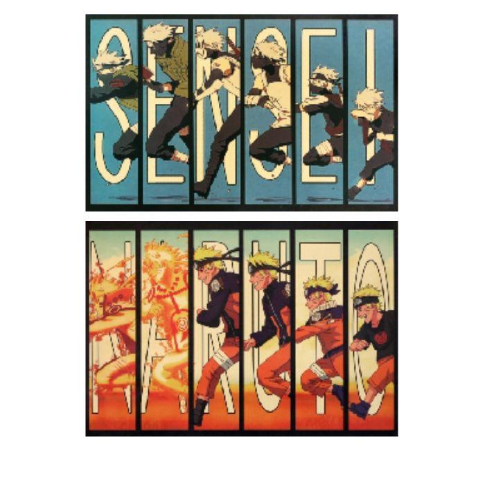 20pcs - Natuto Posters B Net price 22