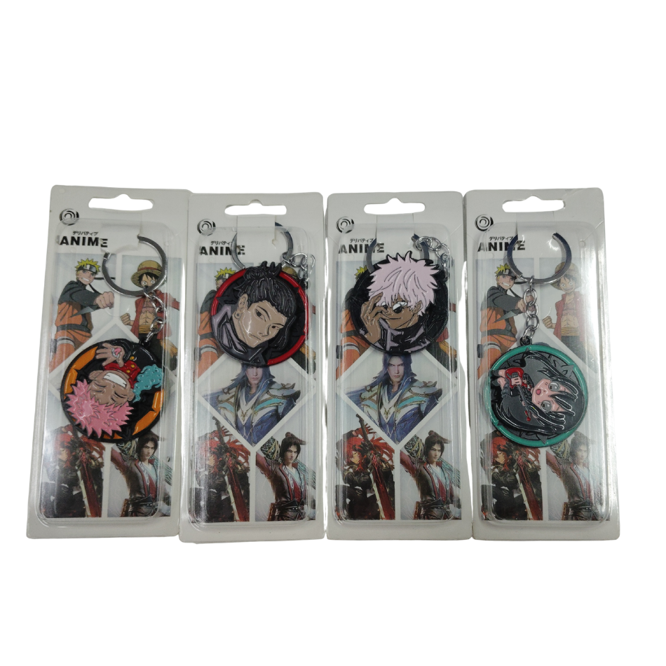 JJK rotating mix keychain Pack of 5 (eff price 45) (With Packing)