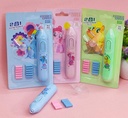 New Pexon Mermaid electric eraser Pack of 3 (net price 58)