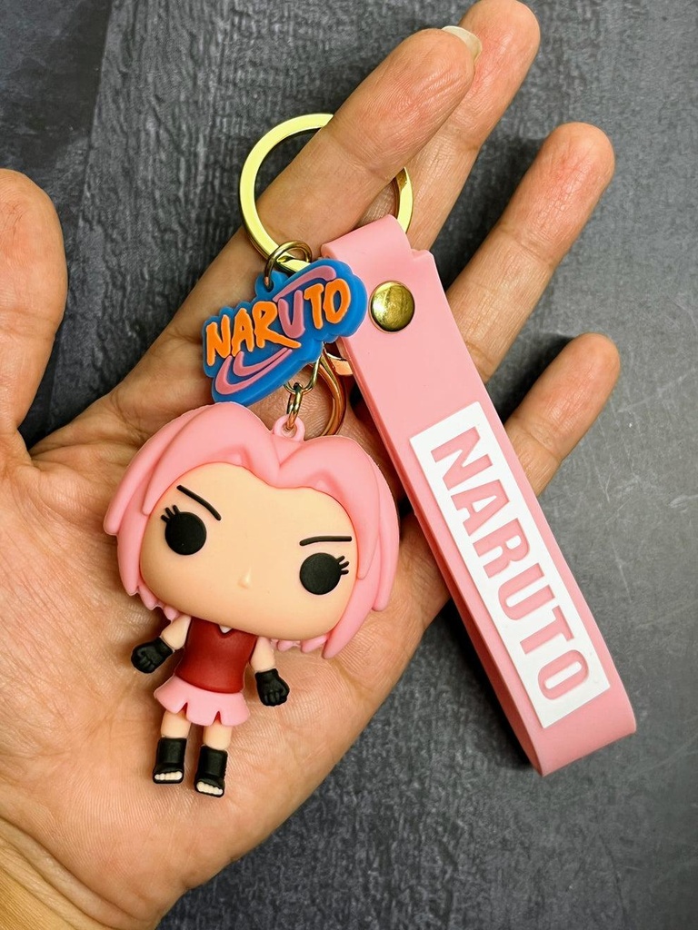 New Big Sakura Rubber Keychain Pack of 3 (eff price 35)