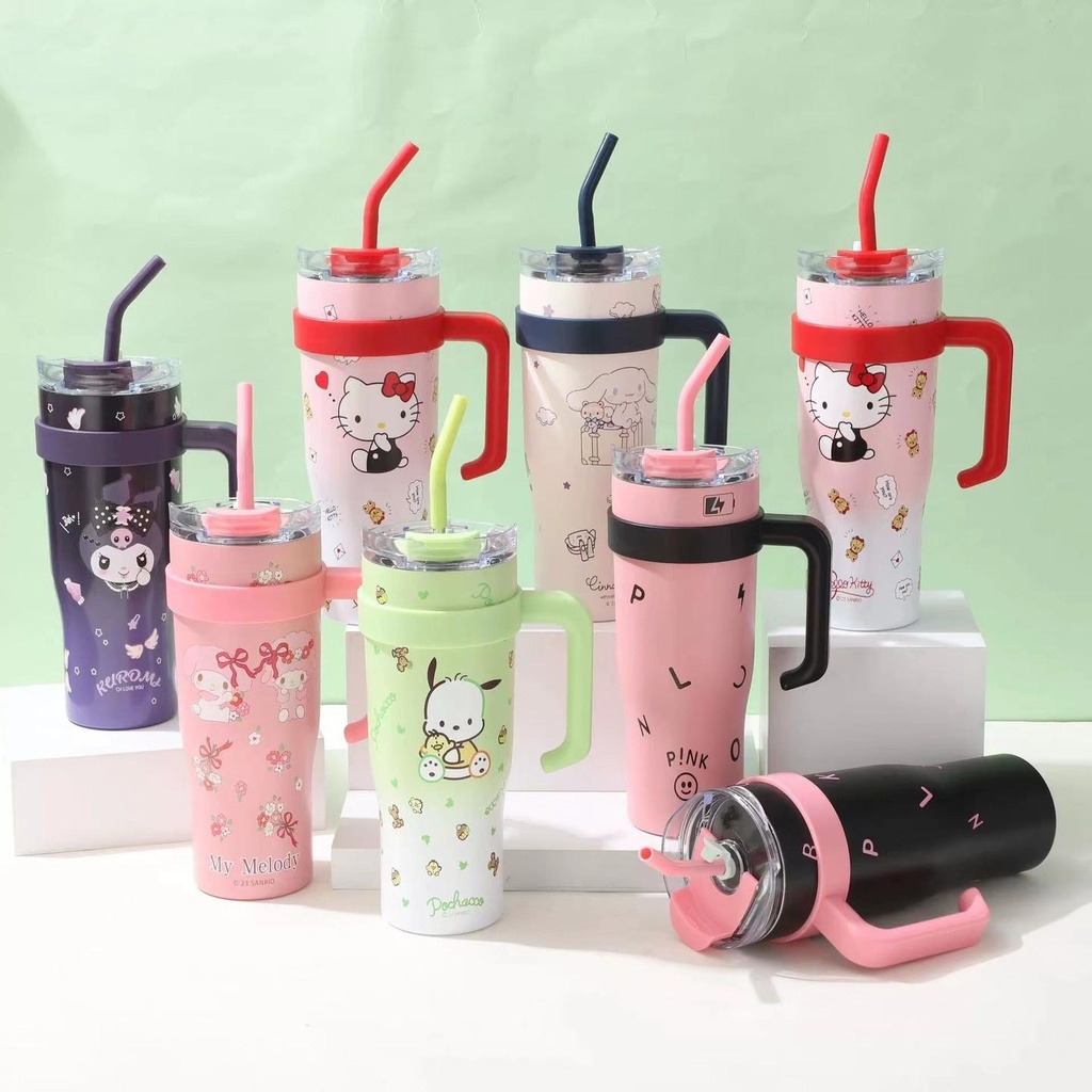 1200ml Cartoon Stanley Style cup