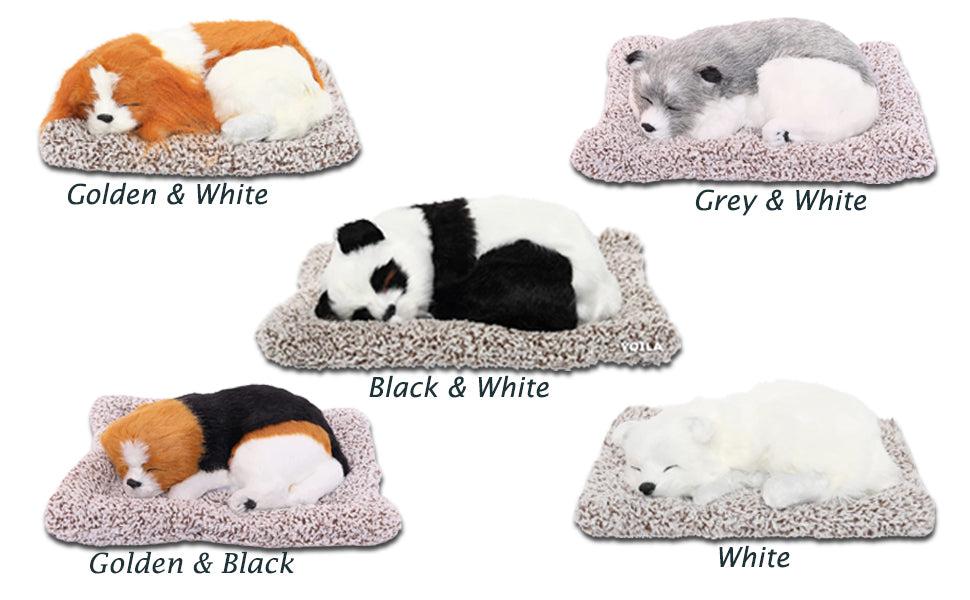 mix colour Large size musical sleeping dog showpiece