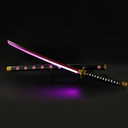LED - Zoro Black 104 Cm Wooden Katana fully assembled