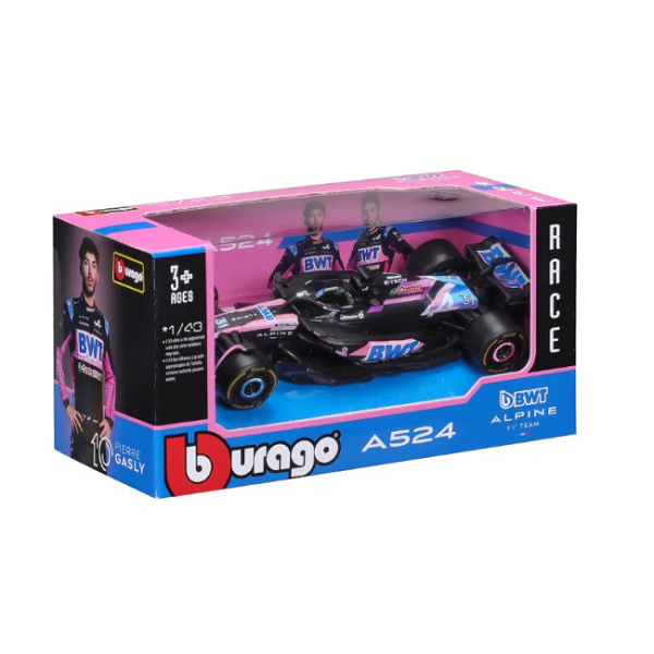 Burrago 1:43 F1 #31Estaban Ocon Die cast Car