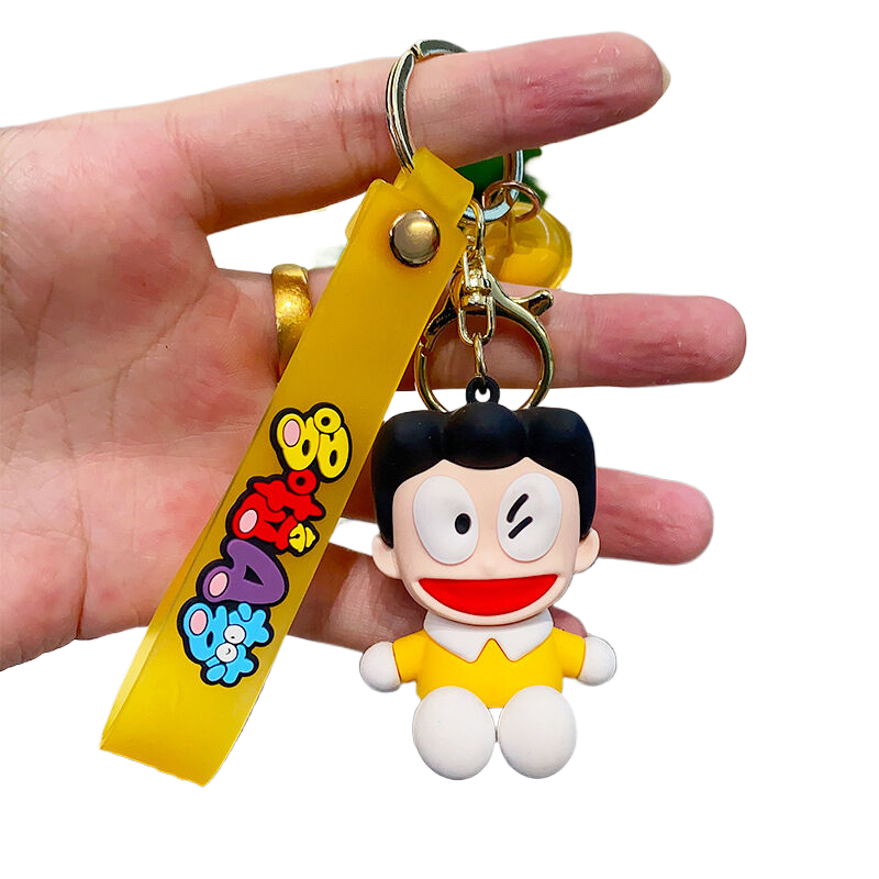 New Anime Nobitaa Rubber Keychain Pack of 3 (eff price 35)