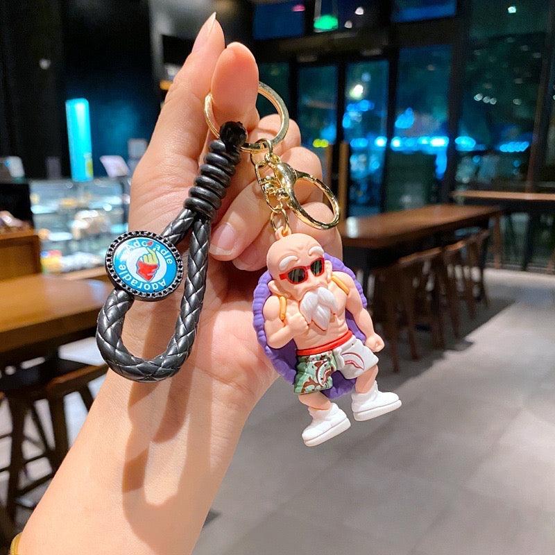 New DBZ Old man Rubber keychain Pack of 3 (eff price 35)