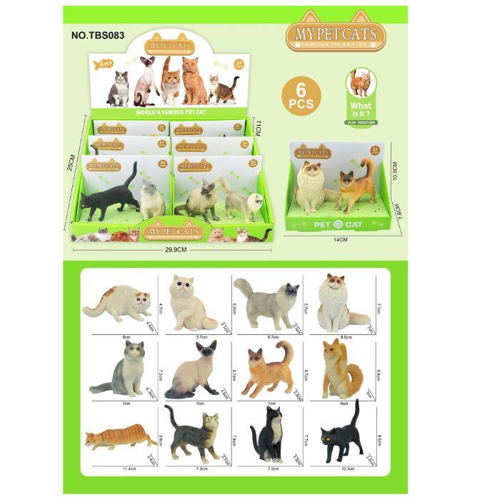 2pcs cat set in a display box (eff price 210/set)
