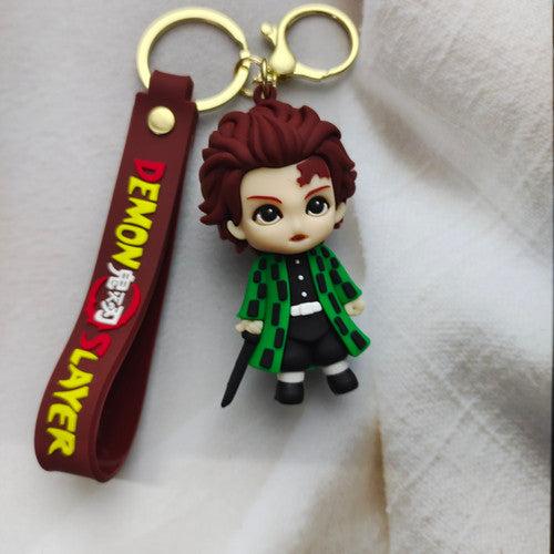 New Tanjiro rubber keychain pack of 3 (eff price 35)